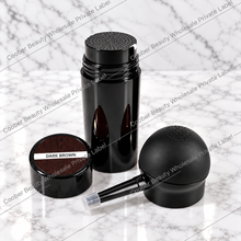 Load image into Gallery viewer, Wholesale Natural Undetectable Hair Thickening Building Fiber Unisex 0.9 ounces (MOQ 20 sets) with Applicator Set (2 in 1) for instantly fuller and thicker looking edges hairlines (mix variations available)