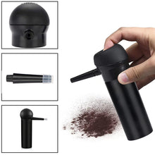 Load image into Gallery viewer, Wholesale Natural Undetectable Hair Thickening Building Fiber Unisex 0.9 ounces (MOQ 30 sets) with Applicator Set for instantly fuller and thicker looking edges hairlines (mix variations available)