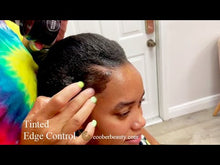 Load and play video in Gallery viewer, Wholesale Tinted Colored Edge Control 3.5 oz (MOQ 100 qty) Hides Gray and Instant Fuller Thicker looking edges hairlines (mix variations available)