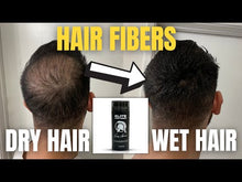 Load and play video in Gallery viewer, Wholesale Natural Undetectable Hair Thickening Building Fiber Unisex 0.9 ounces (MOQ 30 sets) with Applicator Set for instantly fuller and thicker looking edges hairlines (mix variations available)