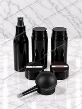 Load image into Gallery viewer, Wholesale Natural Undetectable Hair Thickening Building Fiber Unisex 0.9 ounces (MOQ 20 sets) with Applicator Set (4 in 1) for instantly fuller and thicker looking edges hairlines

