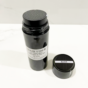 Wholesale Natural Undetectable Hair Thickening Building Fiber Unisex 0.9oz (MOQ 30 sets) with Applicator Set for instantly fuller and thicker looking edges hairlines (mix variations available)