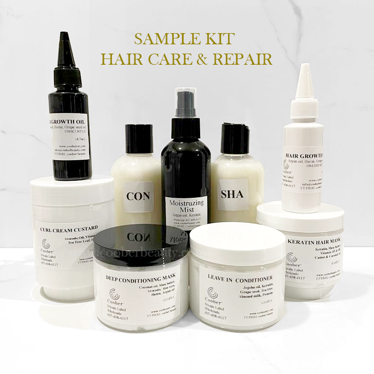 Hair product outlet samples