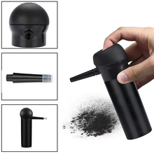 Load image into Gallery viewer, Wholesale Natural Undetectable Hair Thickening Building Fiber Unisex 0.9oz (MOQ 30 sets) with Applicator Set for instantly fuller and thicker looking edges hairlines (mix variations available)
