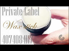 Load and play video in Gallery viewer, Private label wholesale natural Hair Wax Stick Sleek Stick 2.7oz with beeswax and castor oil for Afro-textured curly and coarse and kinky and coily natural hair and wig styling
