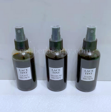 Load image into Gallery viewer, Wholesale Lace Tint (MOQ 15 sets) 3 Color Spray Set Non-Aerosol (safer won&#39;t explode) 5oz for wig frontals, lace closure and wigs (mix variations available)
